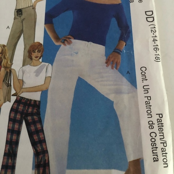 McCall's Sewing Pattern 3657 - Women's Pants- multi size pants pattern. - Picture 3 of 6